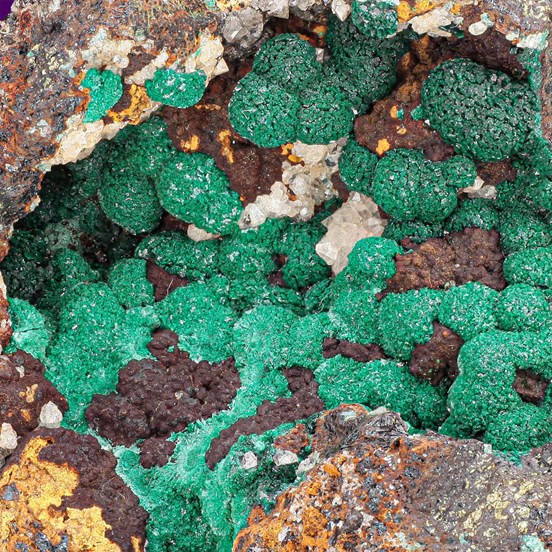 Malachite-Kupferberg Mine | Letmathe | Hagen | North Rhine-Westphalia | Germany